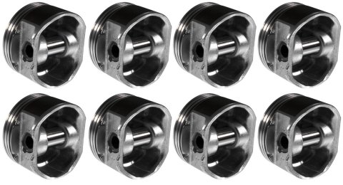 Mahle Original OE Replacement Pistons 224-3713 Piston - Dodge Dakota 4.7L VIN "J" 2005-2007 & Jeep Grand Cherokee (4.7L) VIN "J