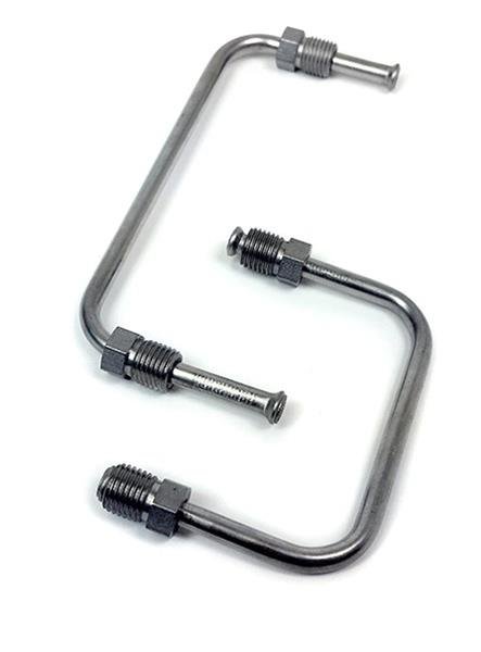 Baer Brakes Remaster Hard Lines 6801312 Brake Line, Line, 3/16 in. Diameter, 3/8-24 in. Male Inverted Flare, Stainless Steel, Pair
