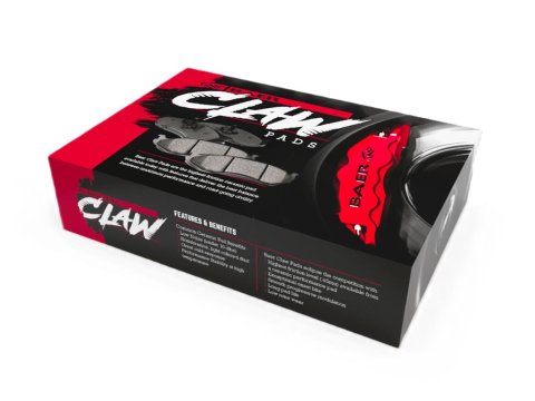 Baer Brakes Claw Ceramic Brake Pads D0699 Pads, Ceramic, Matrix, Front, Buick, Cadillac, Chevrolet, Oldsmobile, Pontiac, Set
