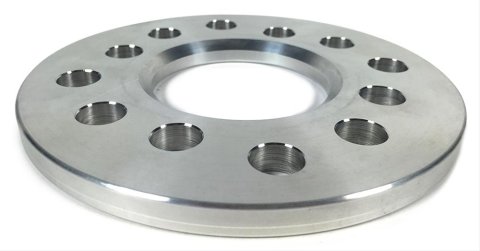 Baer Brakes 0.25 inch Wheel Spacers 2000036 Spacer, Billet Aluminum, 0.250 in. Thick, 6 x 4.5", Pair