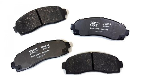 Baer Brakes Claw Ceramic Brake Pads D0833 Pads, Ceramic, Matrix, Front, Chevrolet, Ford, Mazda, Mercury, Pontiac, Saturn, Set
