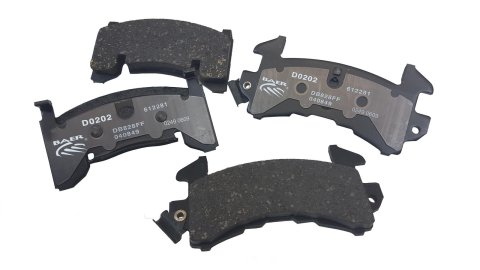 Baer Brakes Claw Ceramic Brake Pads for 1982-1988 CAMARO, FIREBIRD - D0202 Pads, Ceramic, Matrix, Rear, Buick, Chevrolet, Pontiac, Set