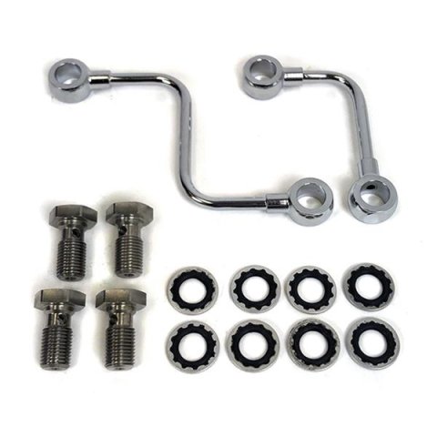 Baer Brakes Remaster Hard Lines 6801311 Remaster, Brake Lines, Banjo Style, 3/8-24, to Prop Valve, Kit