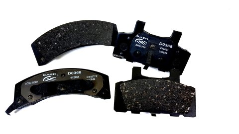Baer Brakes Claw Ceramic Brake Pads for 1988-1991 C1500, K1500 - D0368 Pads, Ceramic, Matrix, Front, Chevrolet, GMC, Set