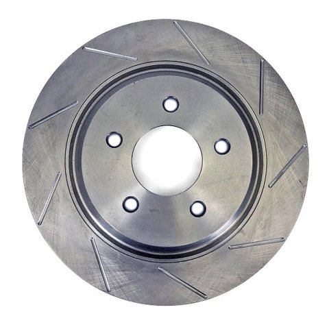 Baer Brakes Replacement Brake Rotors 6910339 Rotor, Replacement, Vented, 2.781 in. Center, Slotted, 13.00 in. OD, Iron, Natural, 1-Piece, Left, Each