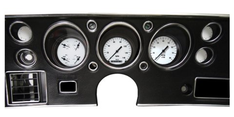 Classic Instruments Gauge Kits and Instrument Clusters CV70WH-LS