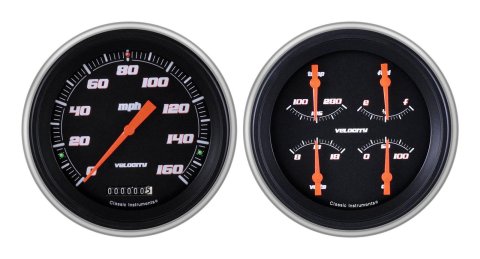 Classic Instruments Gauge Kits and Instrument Clusters CH51VSB52-LS