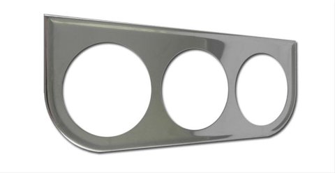 Classic Instruments Gauge Panels, Pods and Mounting Cups MT56 UNDER DASH PANEL / 3 HOLES