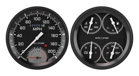 Classic Instruments 1947-53 Chevy Pickup Package Gauge Sets CT47AXG62 Instruments, Pick-Up, Electric Gauges,