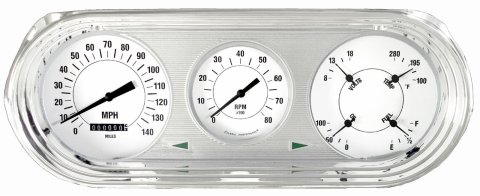 Classic Instruments Gauge Kits and Instrument Clusters NO63WH-LS