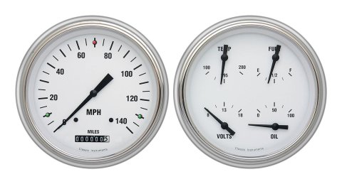 Classic Instruments Gauge Kits and Instrument Clusters CH51WH52-LS