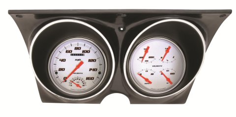 Classic Instruments 1967-68 Camaro Package Gauge Sets CAM67VSW Gauges, Analog, Velocity, Speedometer, Tachometer, Fuel Level, Water Temperature, Oil Pressure, Voltmeter, Kit