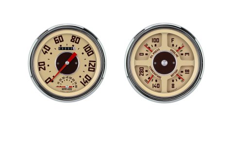 Classic Instruments Gauge Kits and Instrument Clusters CT47GM62-LS