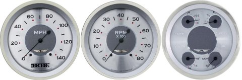 Classic Instruments All-American Series Gauge Sets AW53SRC SET OF 3
