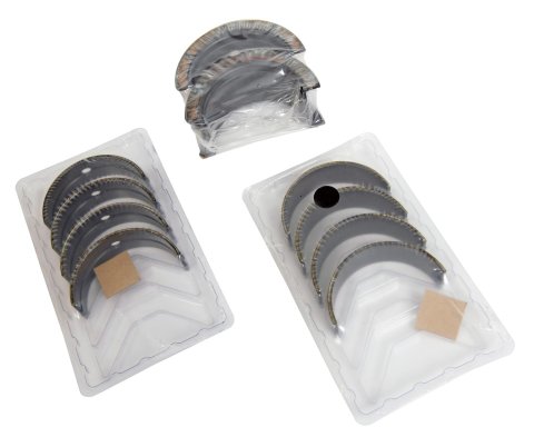 King XP-Series Main Bearings MB 556XPN 010 Bearings, XP-Series, Narrowed, Tri-metal, 1/2 Groove Style, 0.010 in. Crankshaft Undersize, Chevrolet, Big Block, Set of 5