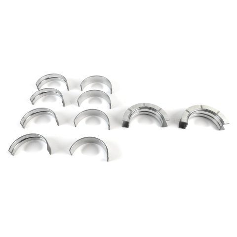 King SI-Series Main Bearings MB5650SI 010 Bearing, HP-Series, Silicon Aluminum, 0.010 in. Crankshaft Undersize, Ford, 429, 460, Set of 5