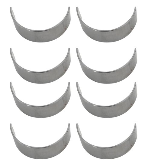 King SI-Series Rod Bearings CR 808SI Bearings, Standard Size, Bi-metal, Silicon Aluminum, Set of 8