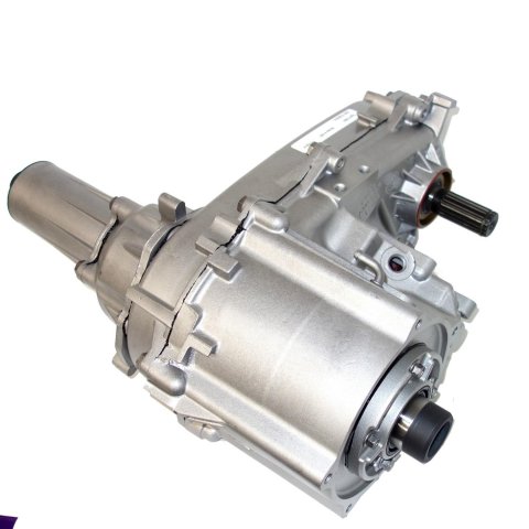 Zumbrota Remanufactured Transfer Cases RTC233G-4 Case, 1994 S10, 27 spline rear output, front slip yoke, electric speed sensor