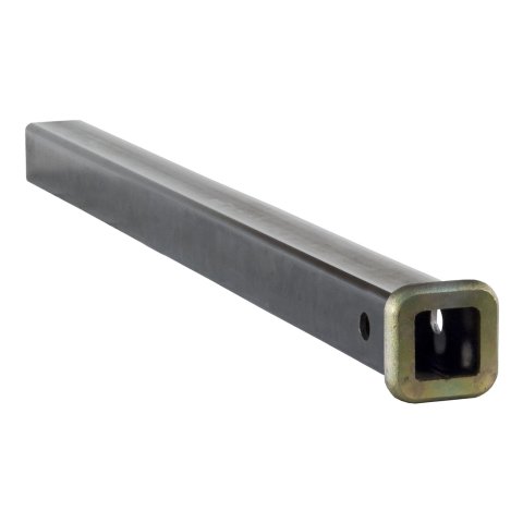 CURT Trailer Hitch Receiver Tubing 49524 Tube, Steel, Natural, 24 in. Length, for 1 1/4 in. Size, Each