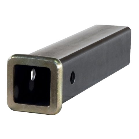 CURT Trailer Hitch Receiver Tubing 49120 Tube, 2 in. Square, Steel, Natural, 12 in. Length, Each