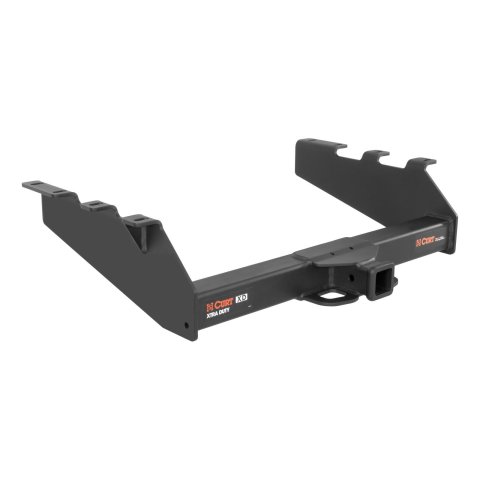 CURT Class 5 Receiver Hitch 15318 Hitch, V, 2 in. Receiver, Black, Square Tube, Dodge, Each