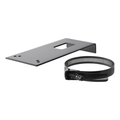 CURT Trailer Wire Connector Brackets 57202 Mounting Bracket, 7-pole Socket, Steel, Black, Each