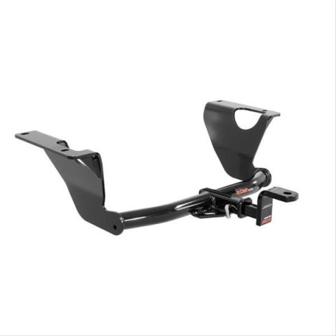CURT Class 2 Receiver Hitch 121363 Trailer Hitch, II, 1 1/4 in. Receiver, Black Powdercoated, Subaru, Each