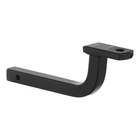 CURT Universal Ball Mounts 45522 Receiver Hitch Mount, Black, 1.25 in. Square, 0 in. Drop, 3.125 in. Rise, 11.25 Length, Each