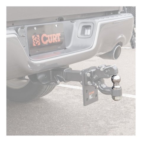 CURT Hitch Balls 48830 Ball, Chrome, 2 5/16 in. Ball, 1.250 in. Diameter Shank, Pintle Ball Replacement, 12,000 lbs, Each