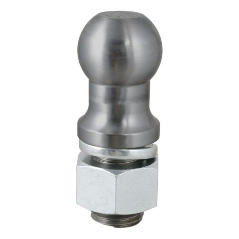 CURT Hitch Balls 40089 Ball, 3 in. Ball, 2.000 in. Diameter Shank, 3.500 in. Length Shank, 30,000 lbs., Each