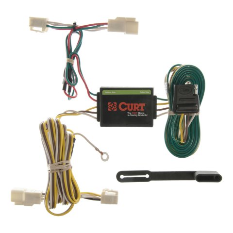 CURT Custom Wiring Connector Harnesses for 1996-2002 4RUNNER - 55341 Vehicle Towing Harness Adapter, T-Connector, 3-Wire System, Converter, Toyota, Each