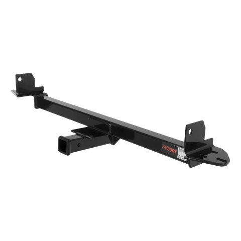 CURT Class 3 Receiver Hitch 31014 Trailer Hitch, III, Front Receiver, 2 in. Receiver, Black, Square Tube, Ford, Each