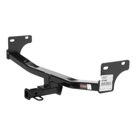 CURT Class 2 Receiver Hitch 12057 Hitch, II, 1 1/4 in. Receiver, Black, Jeep, Each