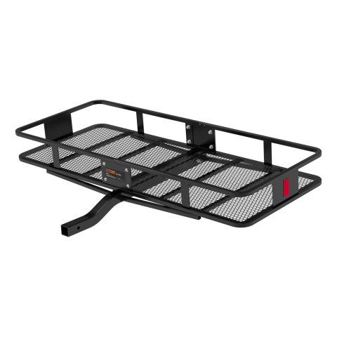 CURT Basket-Style Cargo Carriers 18152 Carrier, Receiver Hitch Mount, Steel, Black Powdercoated, 500 lb. Capacity, 60 in. x 24 in., Each