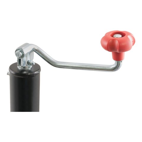 CURT Bracket Mount Swivel Jacks 28300 Trailer Jack, Swivel, 2,000 lb. Capacity, 10 in. Travel, Steel, Black, Top Wind, Each