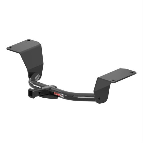 CURT Class 1 Receiver Hitch 11463 Hitch, I, 1/4 in. Receiver, Round Tube Welded, Black Powdercoated, Honda, Civic, Each