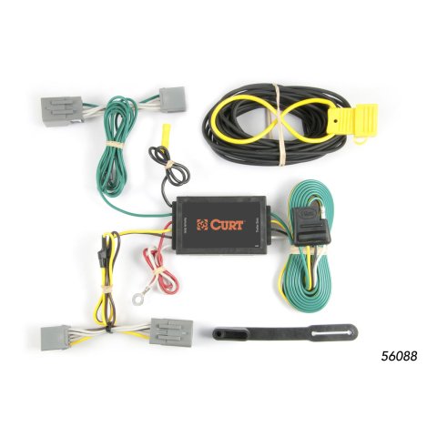 CURT Custom Wiring Connector Harnesses for 2010-2023 MUSTANG - 56088 Vehicle Towing Harness Adapter, T-Connector