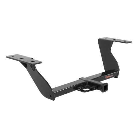 CURT Class 2 Receiver Hitch 12100 Hitch, II, 1 1/4 in. Receiver, Black Powdercoated, Subaru, Each