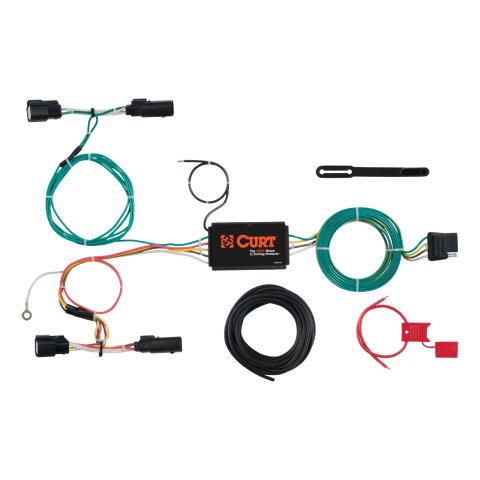 Curt Manufacturing - Trailer Wiring Harnesses for 2015-2018 FOCUS 56273 CURT T-Connector 4-Way Flat T-Connector