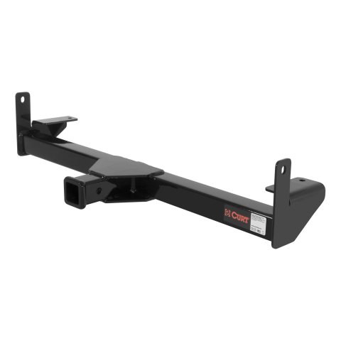 CURT Class 3 Receiver Hitch 31017 Trailer Hitch, III, Front Receiver, 2 in. Receiver, Black, Square Tube, Dodge, Each