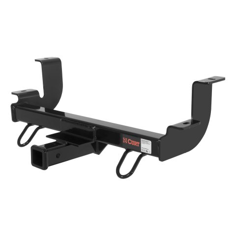 CURT Class 3 Receiver Hitch 31374 Trailer Hitch, III, Front Receiver, 2 in. Receiver, Black, Square Tube, Dodge, Each