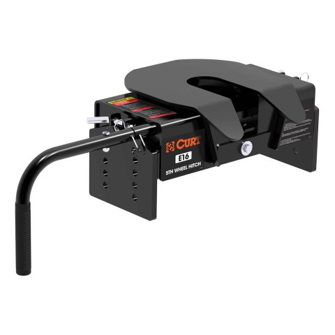 CURT E16 Fifth Wheel Trailer Hitches 16515 Hitch, Dual Pivot Head Only, 16,000 lbs, for use with R5 Roller, Each