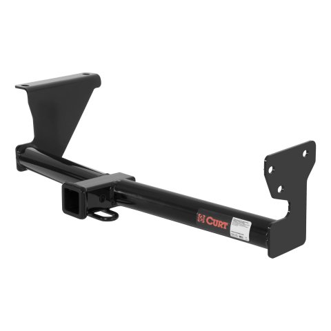 CURT Class 3 Receiver Hitch 13052 Trailer Hitch, III, 2 in. Receiver, Black, Round Tube, Land Rover, Each