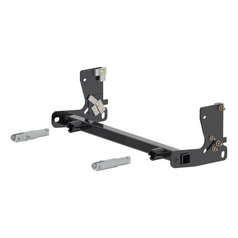 CURT Custom Tow Bar Base Plates for 2020-2025 GLADIATOR - 70129 Adapter Bracket, Plate, Steel, Black Powdercoated, Jeep, Kit