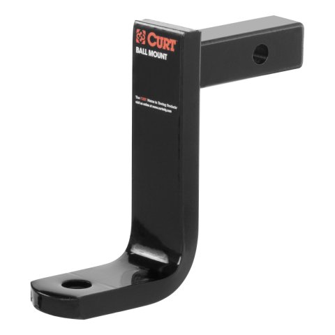 CURT Powdercoated Ball Mounts 45028 Receiver Hitch Mount, Mount, Class I