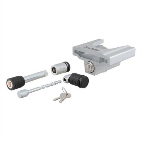 Curt Manufacturing Receiver Hitch and Coupler Locks 23086 LOCKSET HITCH AND TRAILER , KEYED ALIKE, 1-7/8 & 2" COUPLERS