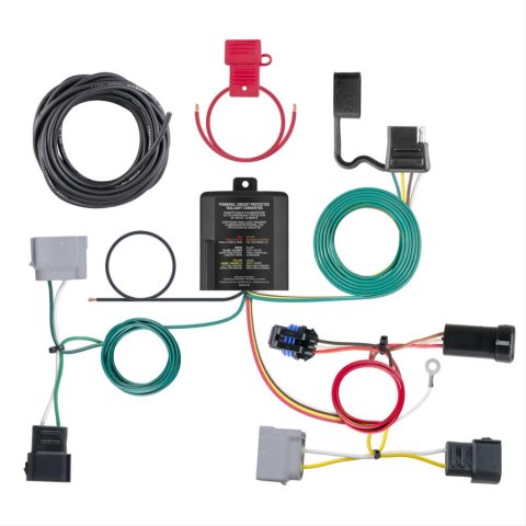 CURT Trailer Wiring Harnesses for 2011-2020 JOURNEY - 56330 Harness, Main, Flat 4-Way Connector, Dodge, Each
