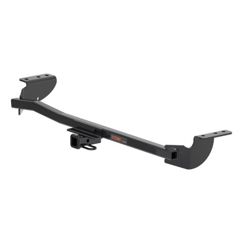 CURT Class 1 Receiver Hitch 11497 Hitch, Rear, 1, 1/4 in. Square, 200 lb. Max Tongue, 2,000 lb. Max Trailer, Square Tube Welded, Black Powdercoated, Saab, Subaru, Each
