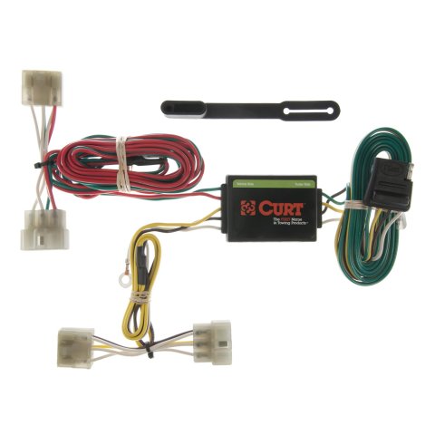 CURT Custom Wiring Connector Harnesses for 1998-2002 SPORTAGE - 55371 Vehicle Towing Harness Adapter, T-Connector, 3-Wire System, Converter, Kia, Each