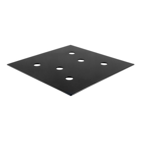 CURT Tie-Down Backing Plates 83607 Cargo Anchor, Fixed Position, Steel, Black, Each